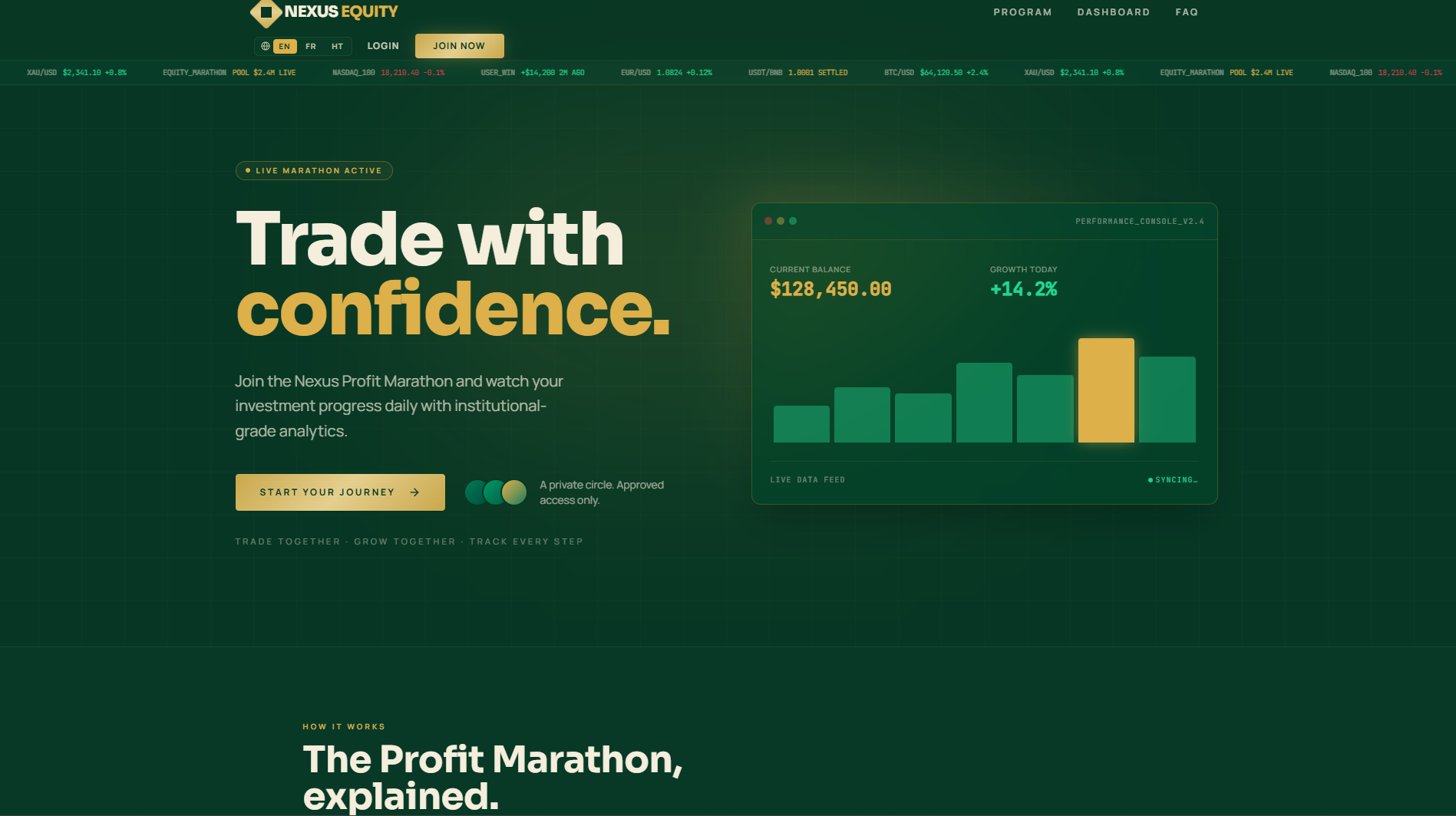 Nexus Equity Group website preview